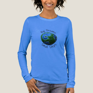 T-SHIRT EN TRI-MATIÈRE GRANDS RÊVES, PETITES ÉTAPES