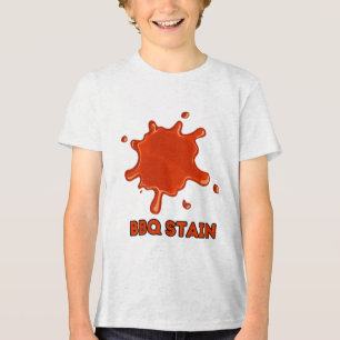 T-shirt En Tri-matière Graphique Bbq coloré Tige Art _1