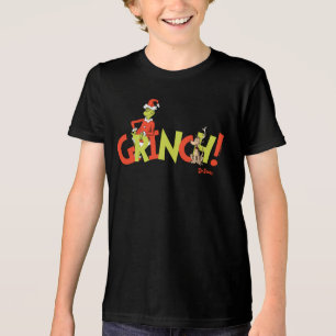 T-shirt En Tri-matière Graphisme du logo du personnage Grinch !