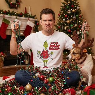 T-shirt En Tri-matière Grinch "Est-ce assez joyeux?"