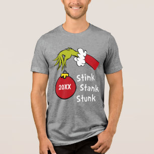 T-shirt En Tri-matière Grinch Puanteur Puait Pué