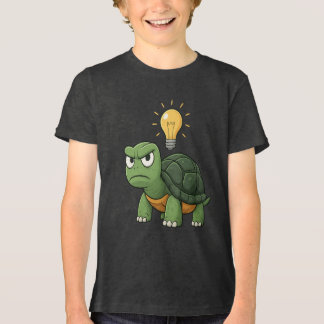 T-shirt En Tri-matière Grumpy Tortoise Kids Cartoon T-Shirt