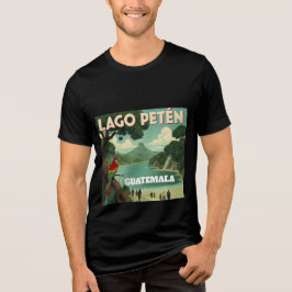 T-SHIRT  EN TRI-MATIÈRE GUATEMALA RECUERDOS DE NUESTROS VIAJES