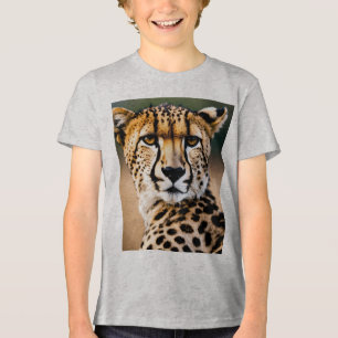 T-shirt En Tri-matière Guépard majestueux – Vitesse et grâce de la savane