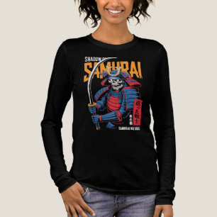 T-shirt En Tri-matière Guerrier squelette samouraï de l'ombre en armure b