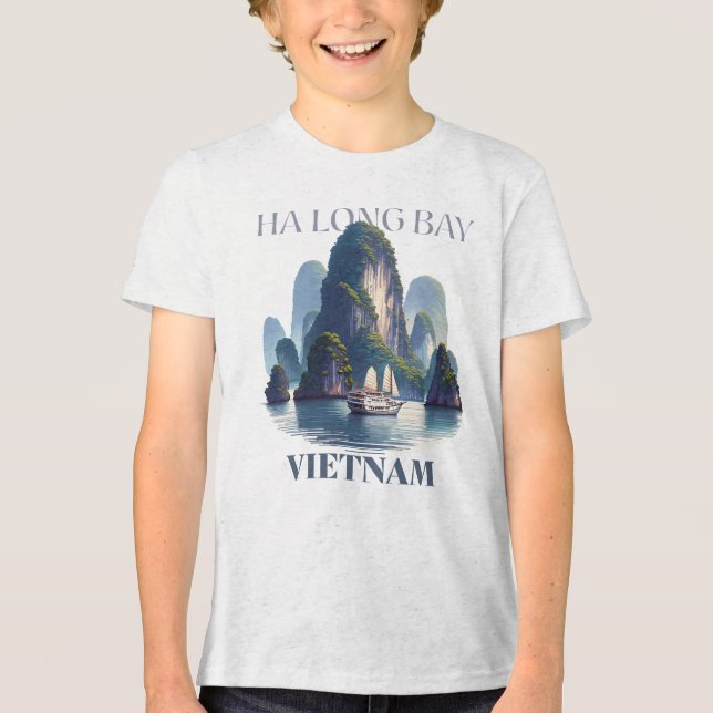 T-shirt En Tri-matière Ha Long Bay Vietnam (Recto)
