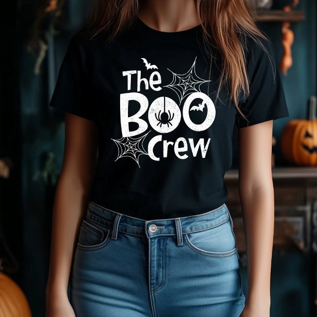 T-shirt En Tri-matière Halloween de l'équipage Boo (Créateur téléchargé)