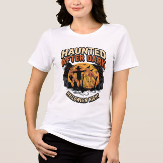 T-shirt En Tri-matière Halloween ensorcelé après la tombée de la nuit