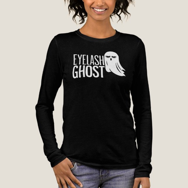 T-shirt En Tri-matière Halloween Eyelash Ghost (Recto)