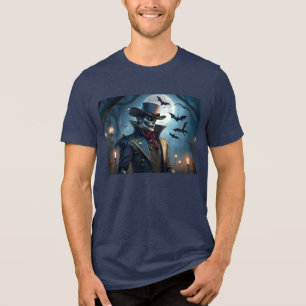 T-shirt En Tri-matière Halloween Steampunk Southern Gentleman Zombie