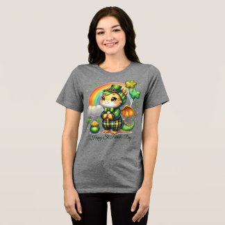 T-shirt En Tri-matière Happy St. Patrick Femmes