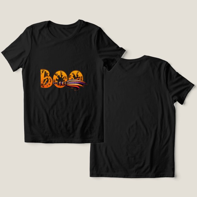 T-shirt En Tri-matière Happy T-shirt Halloween (Design Recto & Verso)
