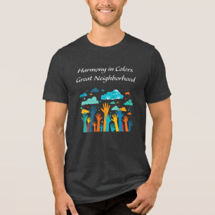 T-shirt En Tri-matière "Harmonie dans les couleurs : Grand voisinage" soc