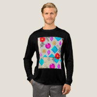 Harmonie de motif bulle – Chemise artistique à man