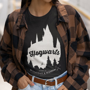 T-shirt En Tri-matière Harry Potter   HOGWARTS™ Castle Typographie