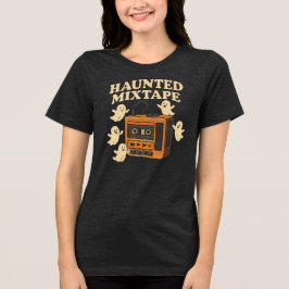 T-shirt En Tri-matière Hauné Mixtape Halloween Éffrayant Ghost Design