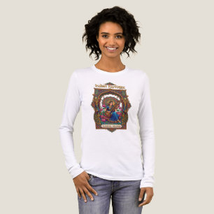 T-shirt En Tri-matière Héritage Indien : Musicien Classique Art de la Vee
