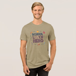 T-shirt En Tri-matière Héros du déjeuner scolaire