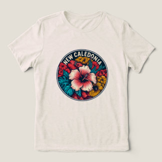 T-shirt En Tri-matière Hibiscus en Nouvelle-Calédonie