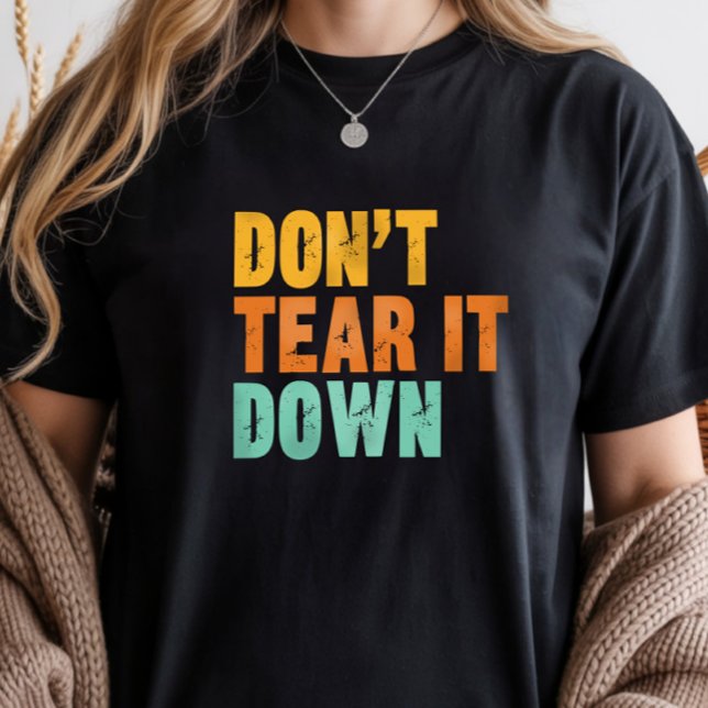 T-shirt En Tri-matière Historic Preservation, Old Building Hugger (Créateur téléchargé)