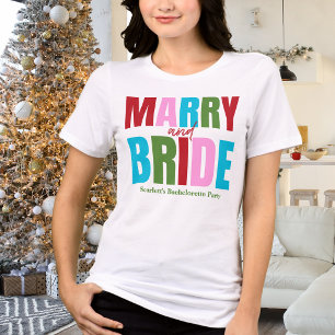 T-shirt En Tri-matière Hiver Merry & Bride Squad Enterrement de Vie de Je
