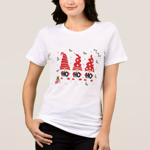 T-shirt En Tri-matière HO HO HO ! Mission Cadeau de Noël !