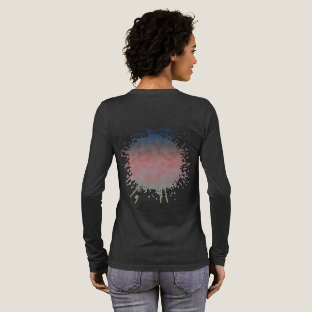 T-shirt En Tri-matière Horizon Pastel (Verso complet)