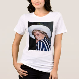 T-shirt En Tri-matière HRH Princess Diana Australia 1988 Pro Photo HD