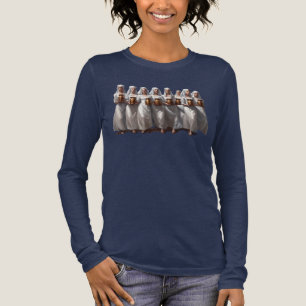 T-shirt En Tri-matière Huit servantes trayant découpées