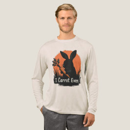 T-shirt En Tri-matière I Carrot Even Funny Bunny Rabbit Vegetable Pun