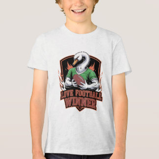 T-shirt En Tri-matière I love football 