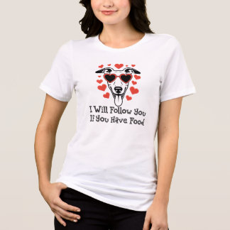 T-shirt En Tri-matière I Will Follow You Funny Dog