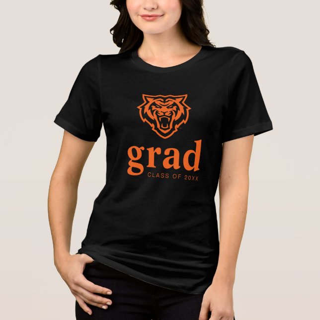 T-shirt En Tri-matière Idaho State University Bengals Spirit Design (Recto)
