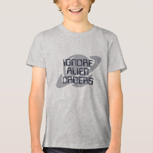 T-shirt En Tri-matière Ignorer les ordres extraterrestres