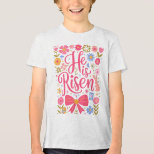 T-shirt En Tri-matière Il est Raisen Easter Retro Design-61415