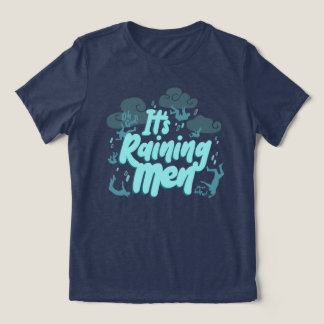 T-shirt En Tri-matière Il pleut des hommes - Humour sombre