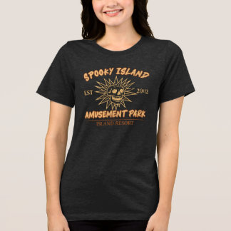 T-shirt En Tri-matière Île effrayante - Halloween d'été