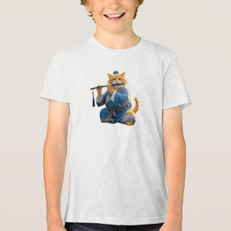 T-shirt En Tri-matière Illustration de chat générée par l'IA - Cool et ar