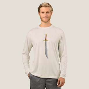 T-shirt En Tri-matière Illustration de Dague en Acier Fantastique