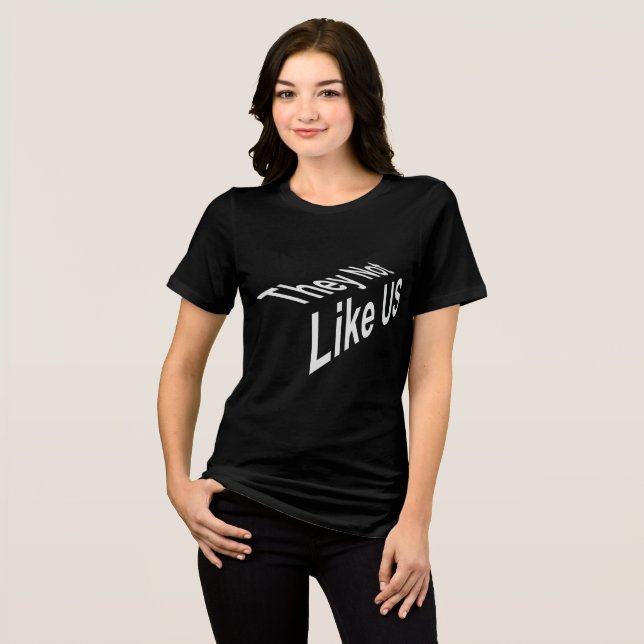 T-shirt En Tri-matière "Ils Ne Nous Apprécient Pas" (Recto plein)