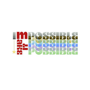 T-shirt En Tri-matière I'm Possible Motivational Typography 