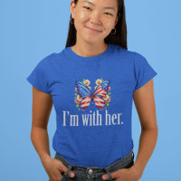 I'm With Her Kamala Harris Butterfly