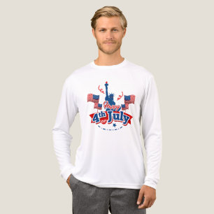 T-shirt En Tri-matière Indicateur de repère 4 juillet