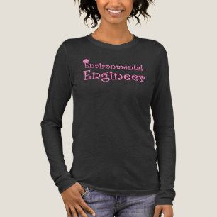 T-shirt En Tri-matière Ingénieur environnemental rose