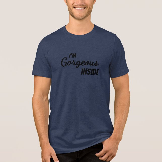 T-shirt En Tri-matière Inner Beauty I'm Gorgeous Inside (Recto)