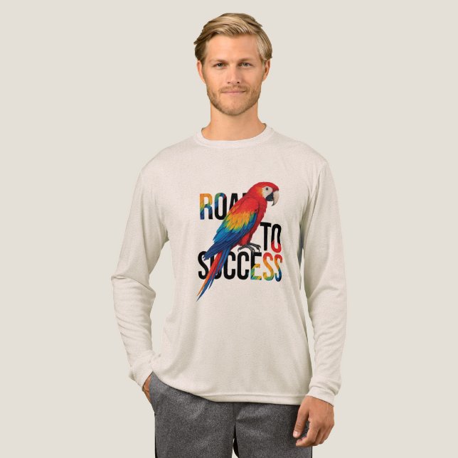 T-shirt En Tri-matière Inspiration Art Design. (Recto complet)