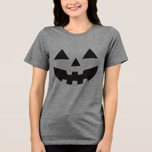 T-shirt En Tri-matière Jack-o'-lantern Smile T-shirt Citrouille Halloween