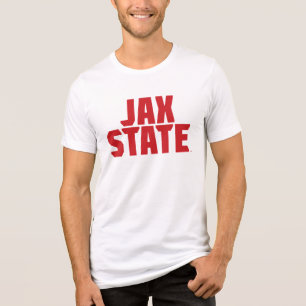 T-shirt En Tri-matière Jacksonville State University JAX STATE Bold Red