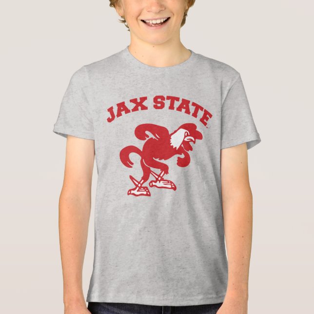 T-shirt En Tri-matière Jacksonville State University JAX State Gamecocks (Recto)