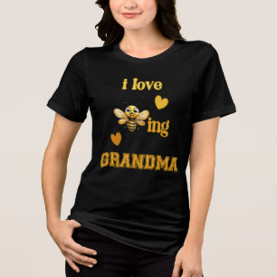 T-shirt En Tri-matière J'adore être grand-mère